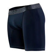ErgoWear MidCut Boxer Briefs FEEL XV Stretchy Long Boxer Navy Blue 0623 - SexyMenUnderwear.com