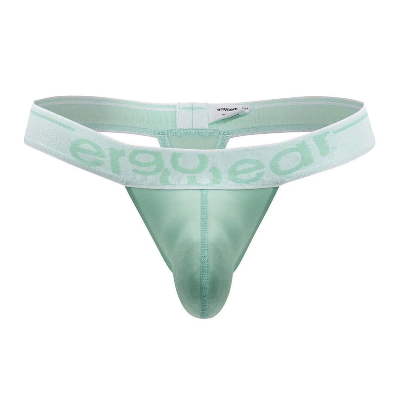 ErgoWear Soft Thong MAX SE Sporty Elastic Microfiber Thongs Mint 1311 - SexyMenUnderwear.com