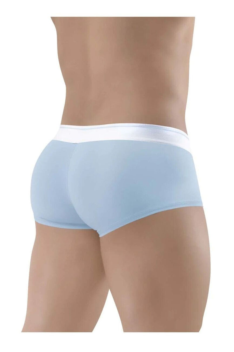 ErgoWear Stretchy Boxer Trunks MAX SE Comfort Light Blue 1309 - SexyMenUnderwear.com