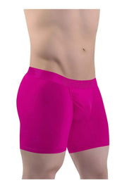 ErgoWear Stretchy Long Boxer Feel XX Ultra Low-Rise Midcut Raspberry Pink 1404 - SexyMenUnderwear.com