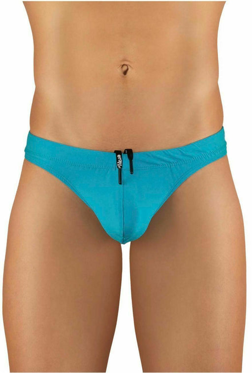 ErgoWear Swim-Brief X4D Low-Rise Bikini Classic Swimwear Turquoise 1051 19 - SexyMenUnderwear.com