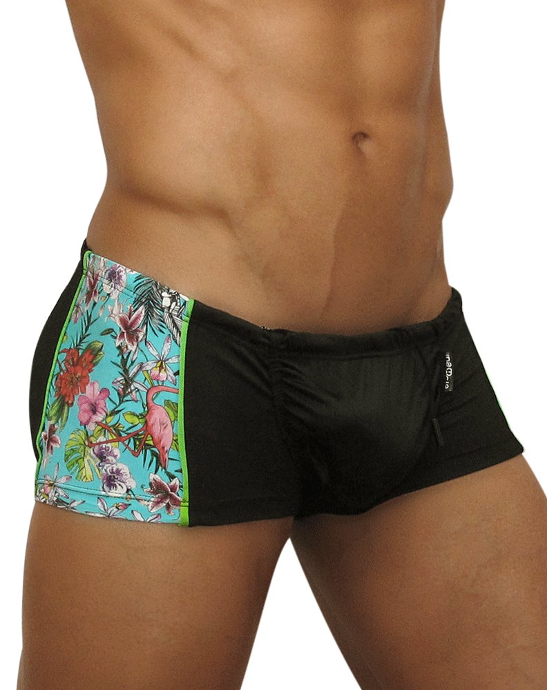 ErgoWear Swimwear Feel Swim Mini Trunk Flamingo Mens Swimsuits 0856 9 - SexyMenUnderwear.com