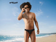ErgoWear Swimwear X4D SW Silky Swim-Briefs With Seamed Pouch Black 1229 4 - SexyMenUnderwear.com