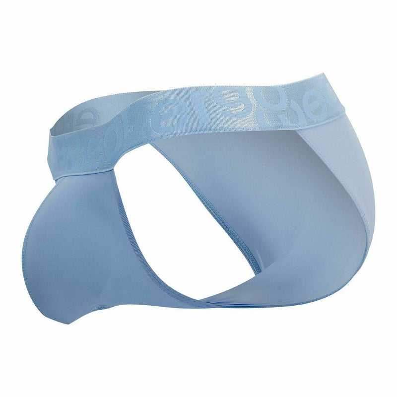 ErgoWear Tanga Brief MAX XV Quick Dry Bikini Low Rise Cerulean 1007 35 - SexyMenUnderwear.com