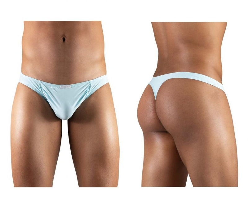 ErgoWear Thong Feel GR8 Quick Dry Soft Microfiber Thongs Mint 1123 43 - SexyMenUnderwear.com