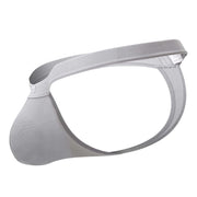 ErgoWear Thong Silky Soft Microfiber Thongs Seamed Pouch Silver 1139 6 - SexyMenUnderwear.com