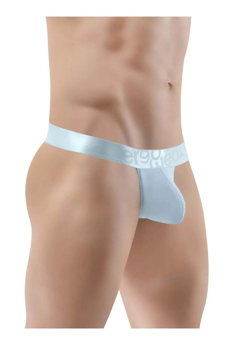 ErgoWear Thongs MAX XX Pure Luxury Soft Resilient Thong Aqua 1297 66 - SexyMenUnderwear.com