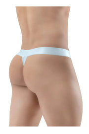 ErgoWear Thongs MAX XX Pure Luxury Soft Resilient Thong Aqua 1297 66 - SexyMenUnderwear.com