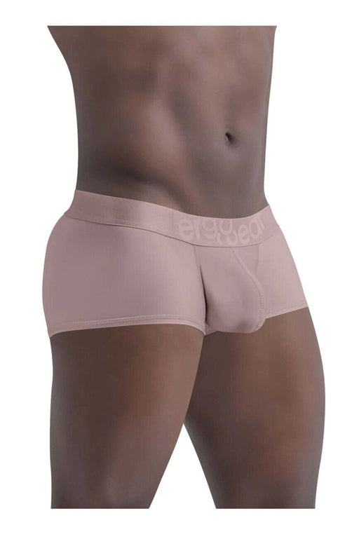 ErgoWear Trunks MAX XX Super Stretch Boxer in Dusty Pink 1328 83 - SexyMenUnderwear.com