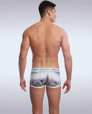 GARCON MODEL Boxer Trunk Tagless New York City Print 3 - SexyMenUnderwear.com