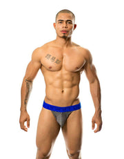 GIGO G-STRING CARNALY HandMade In Colombia thong Gray G05188 6 - SexyMenUnderwear.com
