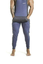 GIGO Sport Leggings Gym Wear Extra Soft Training Sweat Pants Athlectic Blue 3 - SexyMenUnderwear.com