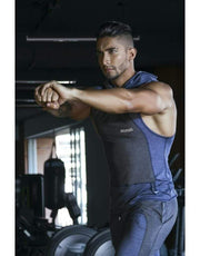 GIGO Sport Leggings Gym Wear Extra Soft Training Sweat Pants Athlectic Blue 3 - SexyMenUnderwear.com