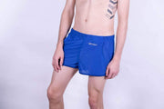 GIGO Sporty Mini Shorts Suggestive Blue Mesh SportWear Mens Shorts Blue B30175 1 - SexyMenUnderwear.com