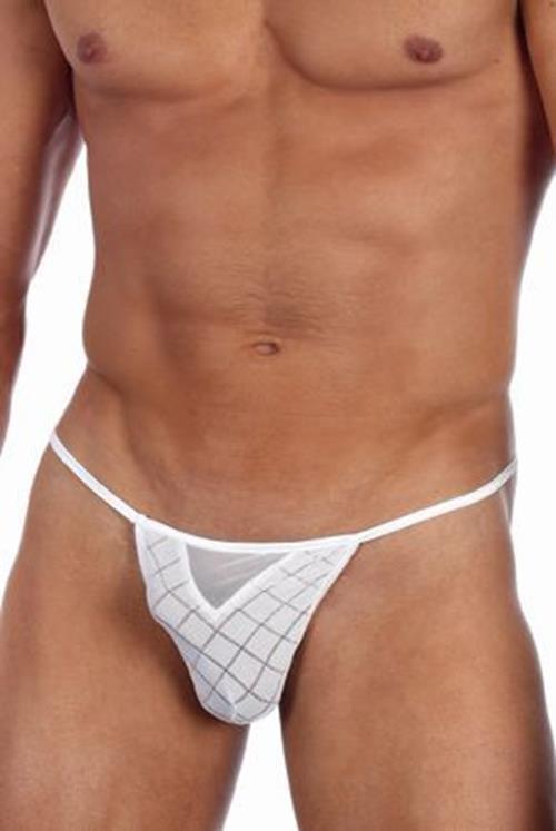 Gregg Homme Activ String Silky White Men's G-String 76314 1 - SexyMenUnderwear.com