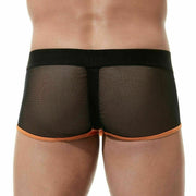 Gregg Homme Avant-Garde Boxer Back Mesh Trunk Fishnet Orange160405 92A - SexyMenUnderwear.com