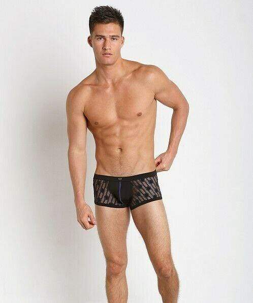 GREGG HOMME Boxer Azure Jaquard Boxer Briefs Medium 133205 123 - SexyMenUnderwear.com