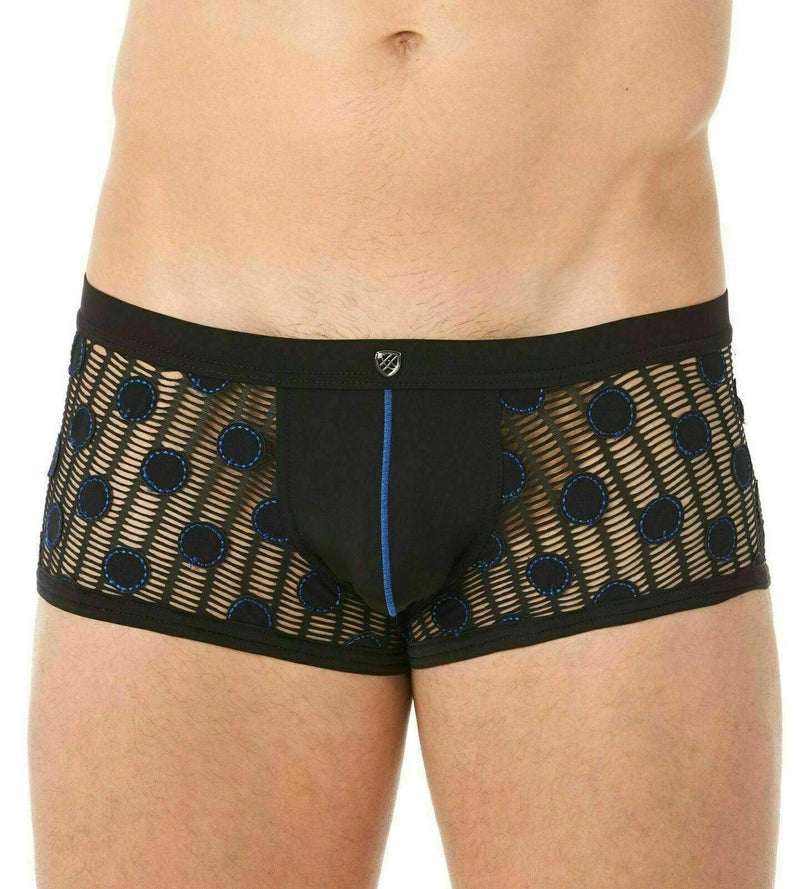 GREGG HOMME Boxer Azure Jaquard Boxer Briefs Medium 133205 123 - SexyMenUnderwear.com