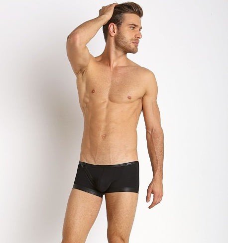 Gregg Homme Boxer Brief Break In With Zipper Black 142005 4 - SexyMenUnderwear.com