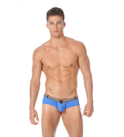 Gregg Homme Boxer Brief Lover-Boy C-Ring Mini Slip Blue 122105 168 - SexyMenUnderwear.com