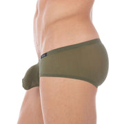 Gregg Homme Boxer Brief Torridz Hyper-Stretch High Spandex Khaki 87405 6 - SexyMenUnderwear.com