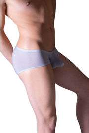 Gregg Homme Boxer Brief Torridz Super Elastics Fabric Silver 87405 5 - SexyMenUnderwear.com