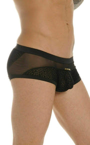 GREGG HOMME Boxer Brief TRYST Leopard Velvet Look Velour Luxury 130105 129 - SexyMenUnderwear.com