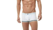 Gregg Homme Boxer Evoke Micro Modal Trunk White 160505 99 - SexyMenUnderwear.com