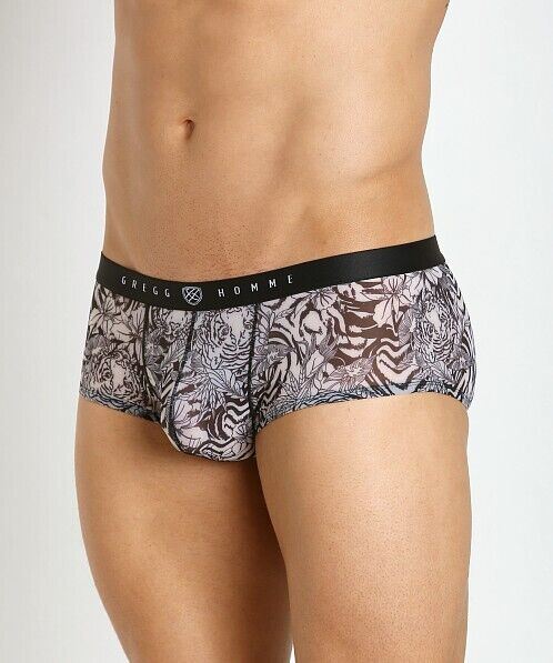 Gregg Homme Boxer Frisky Sheer Boxer Brief Tiger Print 130405 73 - SexyMenUnderwear.com