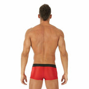 Gregg Homme Boxer Torridz Sheer Underwear Red 87465 15B - SexyMenUnderwear.com