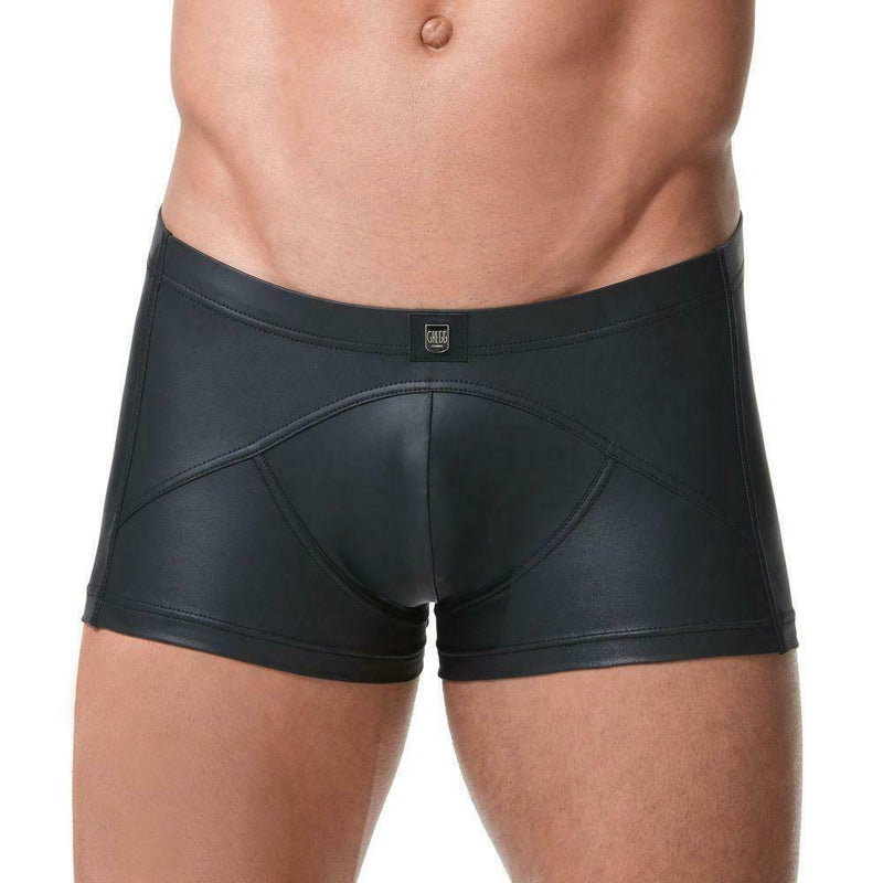 Gregg Homme Boxer Trunk Crave Faux-Leather 152605 55 - SexyMenUnderwear.com