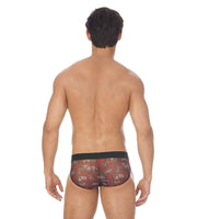 Gregg Homme Brief Charger Mesh Slip See Trough Horseshow 133003 130 - SexyMenUnderwear.com