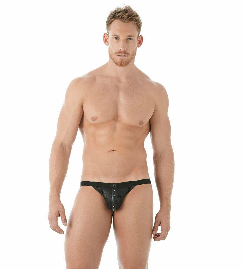 Gregg Homme Brief Diablo Leather-Look Fetish Briefs 142903 124 - SexyMenUnderwear.com