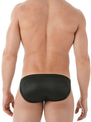 Gregg Homme Brief Diablo Leather-Look Fetish Briefs 142903 124 - SexyMenUnderwear.com