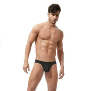 Gregg Homme Brief HighLine Sheer Italian Fabric Mesh Romantic Black 160203 56 - SexyMenUnderwear.com