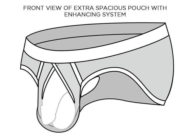 Gregg Homme Brief Room Max Outraggeous Underwear White 152703 49 - SexyMenUnderwear.com