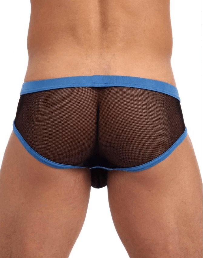 Gregg Homme Brief X-Rated Maximizer Seethrough Mesh Royal 85003 79 - SexyMenUnderwear.com