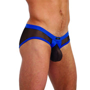 Gregg Homme Brief X-Rated Maximizer Seethrough Mesh Royal 85003 79 - SexyMenUnderwear.com