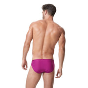 Gregg Homme Brief Xcite Micro Modal Jacquard Briefs Magenta 152403 122 - SexyMenUnderwear.com