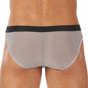 Gregg Homme Briefs Torridz Hyper-Stretch Brief Silver 87423 11 - SexyMenUnderwear.com