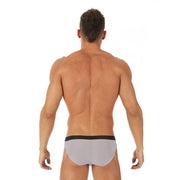 Gregg Homme Briefs Torridz Hyper-Stretch Brief Silver 87423 11 - SexyMenUnderwear.com