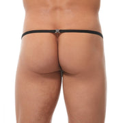 Gregg Homme C-Ring Pouch Torridz Ultra-Stretch BackLess String Silver 87416 - SexyMenUnderwear.com