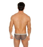GREGG HOMME Gregg Homme Brief Beyond Doubt Side-Mesh Sexy Slip Pewter 110213 172