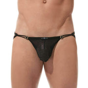GREGG HOMME Gregg Homme Jock Conquistador Fishnet Mesh Jockstrap Black 160034 181 D