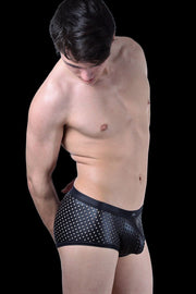 Gregg Homme IMPULSE 2.0 Boxer briefs Leather look 1019 8 - SexyMenUnderwear.com