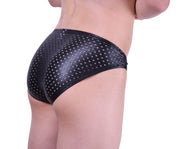 GREGG HOMME Impulse MINI Brief Leather Look C-Ring R142003 8A - SexyMenUnderwear.com