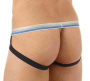 Gregg Homme Jock BEAU Mens JockStrap Black 130934 65 - SexyMenUnderwear.com