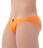 Gregg Homme Jock Drive perforated Mesh Jockstrap Orange 142634 101 - SexyMenUnderwear.com