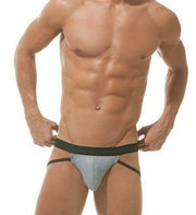 Gregg Homme Jock Feel IT Stetchy Cotton Jockstrap Black 162434 90 - SexyMenUnderwear.com