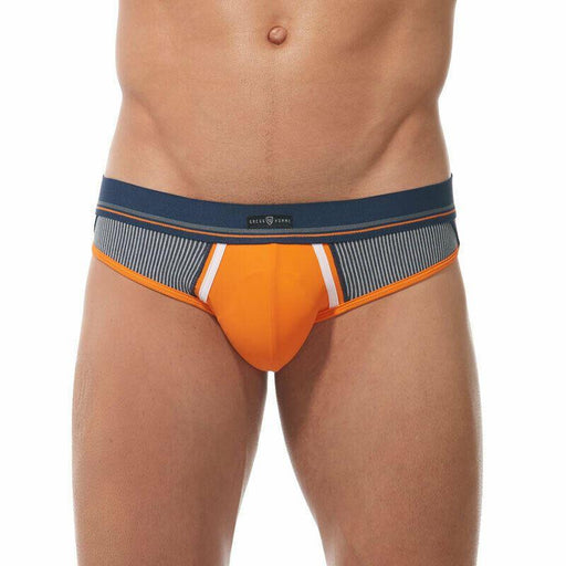 Gregg Homme Jock Push Up 3.0 Jockstraps & Pad Orange MEDIUM 170434 117A - SexyMenUnderwear.com